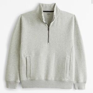 NEW Mens YPB Textured Ribbed Half-Zip size: L